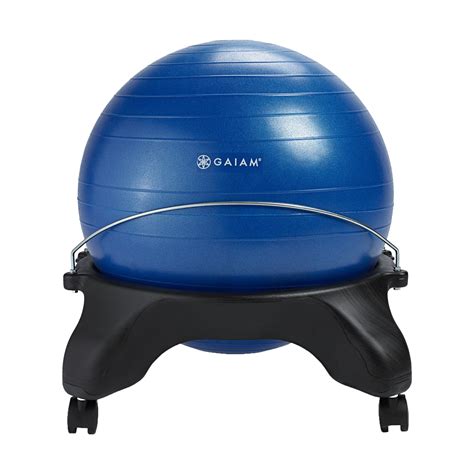 exercise ball chair amazon|balance ball chair base only.